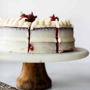 Red Velvet Cake with Cream Cheese Frosting